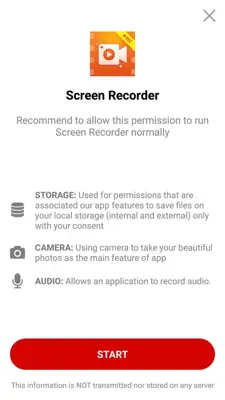 Screen Recorder With Facecam android App screenshot 2