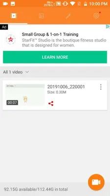 Screen Recorder With Facecam android App screenshot 3